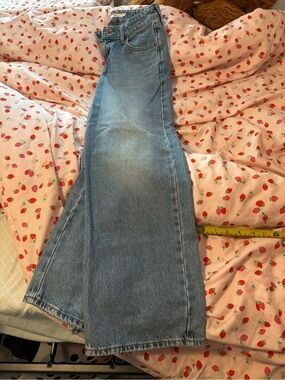 Levi's Light Blue Wide-Leg Jeans